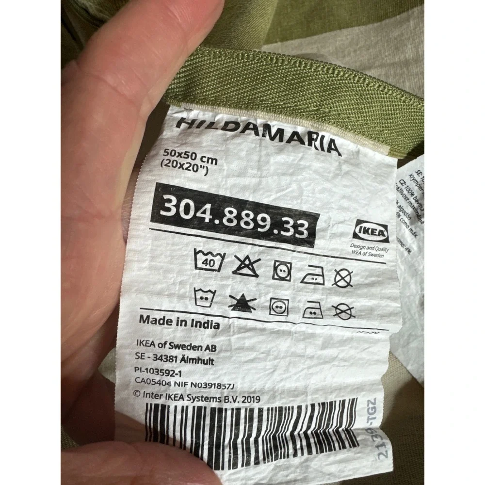 IKEA hildamaria pillow